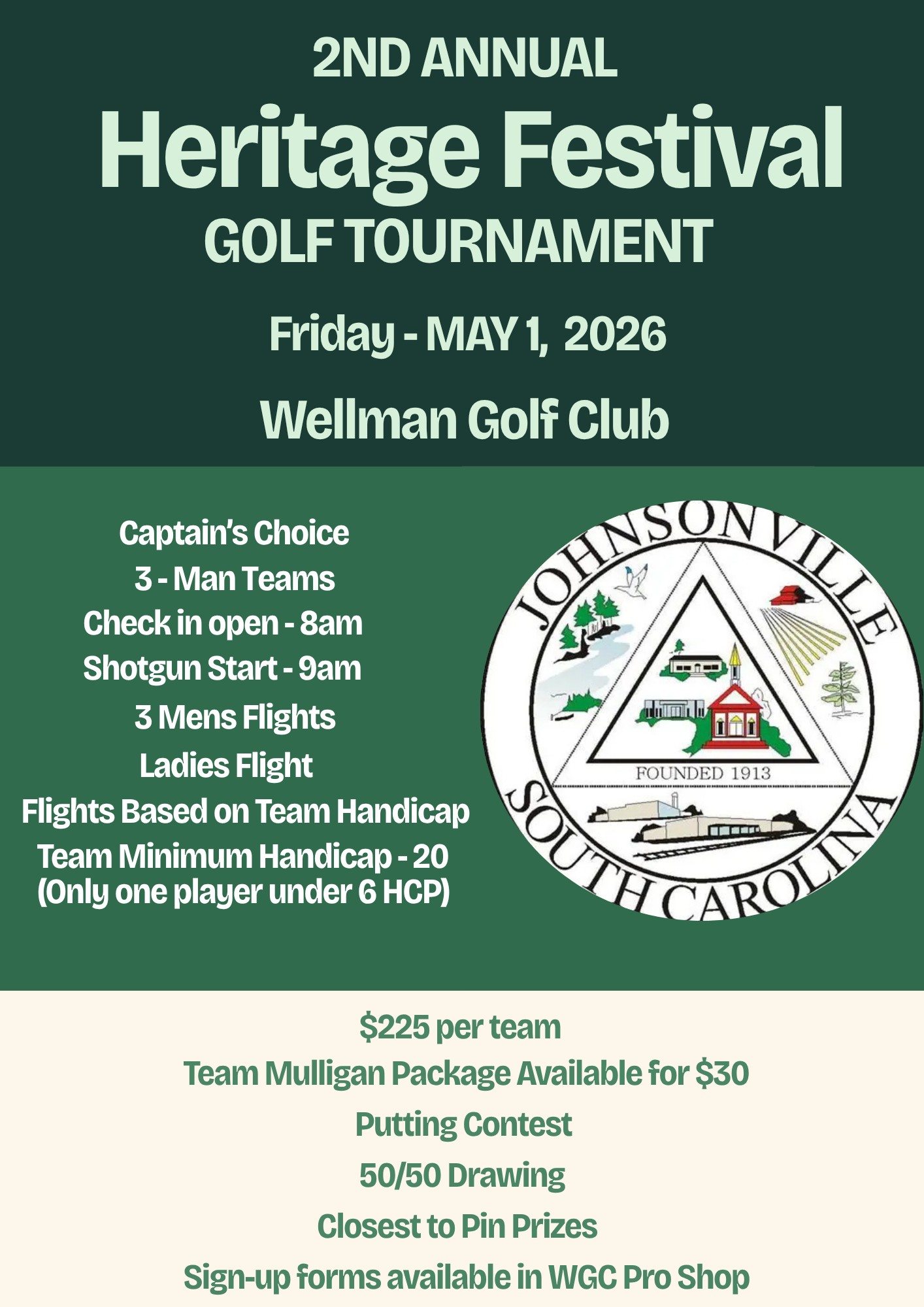 Heritage Festival Flyer